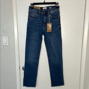 Kensie Women’s Dark Blue High Rise Slim Jeans